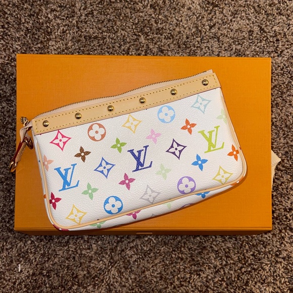 2025 LV x TM Louis Vuitton x Takashi Murakami Pochette Accessoires Bag - Picture 2 of 7